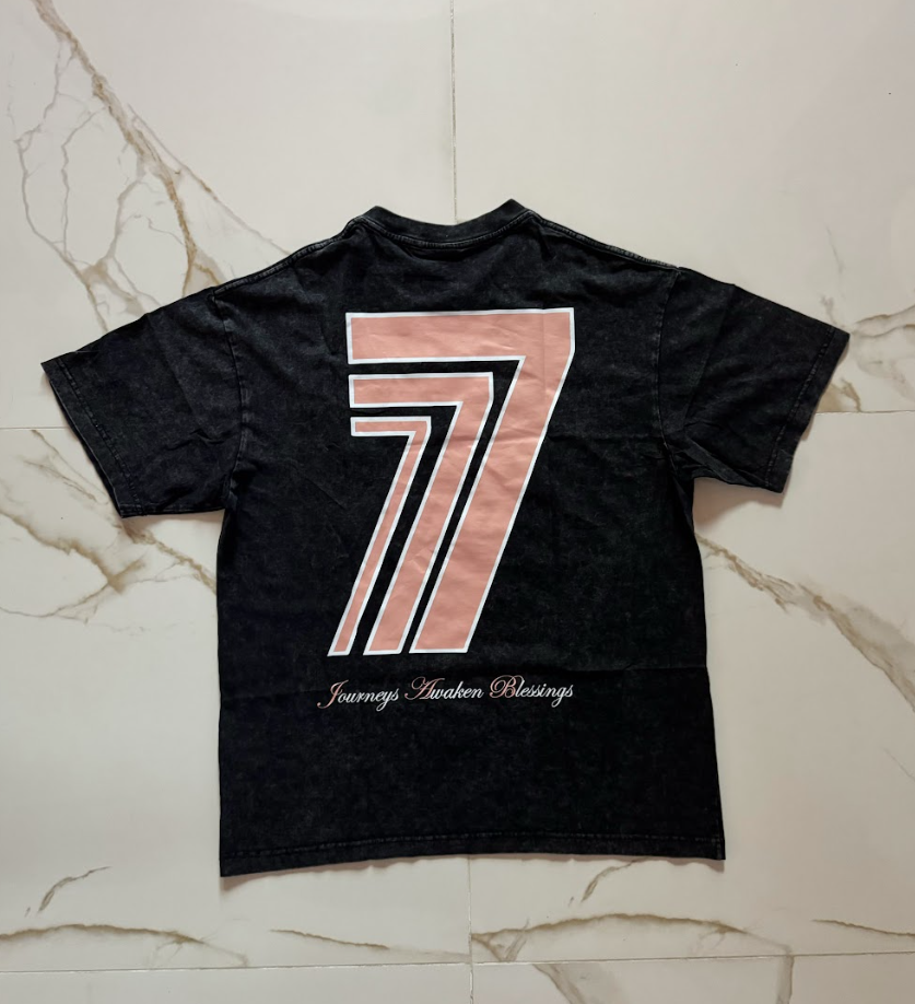 Jab Gallery Acid-wash shirt Dark